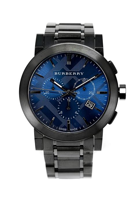 Burberry Men's Watch The City 42mm Black Brown 